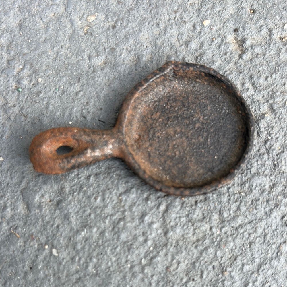Rustic Miniature Cast Iron Skillet